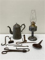 Vintage Lighting and Early Ironware
