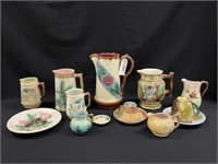 Collection of Antique Majolica - 14 Pieces