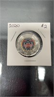 2020 Bill Reid Commemorative 2 Dollar Coin