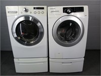 2x The Bid - Samsung Washer, Lg Dryer W Storage