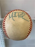 Autographed MLB Baseball Signed By ?
