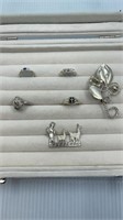 Sterling Silver Lot Rings & Pins