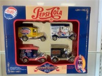 Golden Wheel Pepsi Cola Delivery Truck Set in Box