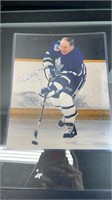 Signed Red Kelly #4 Toronto Maple Leaf's 8 X 10 Wi