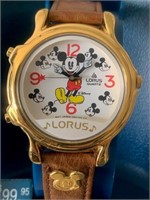New Old Stock Lorus Mickey Mouse Musical Watch (C)