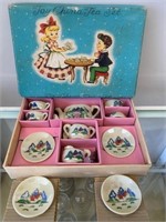 Vintage 1950's Miniature Tea Set - Japan
