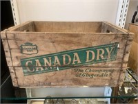 Vintage Canada Dry Soda Crate