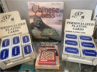 Chinese Chess, QTY of Playing Cards, etc