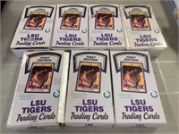 7 BOXES LSU Tigers Collegiate Trading Cards
