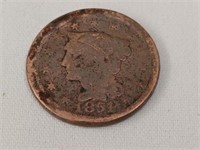 1851 Coronet Large Cent