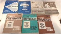 Vintage Chevrolet Automobile Service Manuals