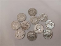 11 Silver Quarters