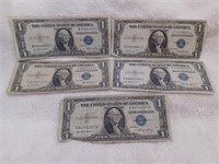 5-1935 One Dollar Silver Certificates