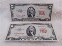 2-1953 Two Dollar Red Seals