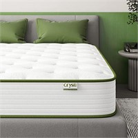 Crystli 10 Mattress Memory Foam Hybrid Bed