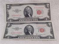 2-1953 Two Dollar Red Seals