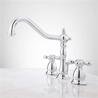 Sig. Hardware Victorian Widespread Bathroom Faucet