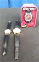 Box 3 Watches-Eternity, Timex, Angry Birds