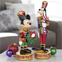 Disney Christmas Nutcrackers Mickey Mouse & Goofy