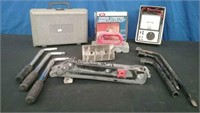 Box-Assorted Tools, Tire Irons, Jack, Multi