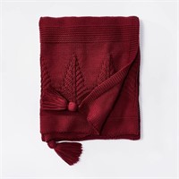 Threshold™ Knitted Tree Christmas Throw Blanket