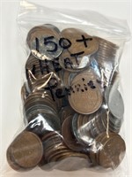 Lot 150 wheat cents