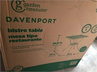 C - DAVENPORT BISTRO TABLE IN BOX (A117)