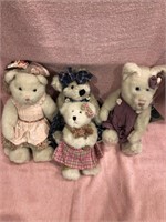4 BOYDS COLLECTIBLE BEARS As Is w/ Tags