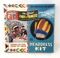 Vintage Chief & Princess Headdress Kit Box