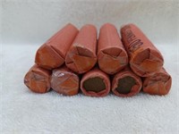 7 Rolls Unsearched Wheat Pennies