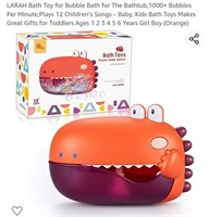 MSRP $20 Dinosaur Bubble Bath Toy