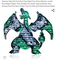 MSRP $10 Large Dragon Fidget Pop