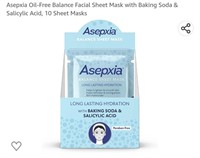 MSRP $25 Pack of 10 Sheet Face Masks