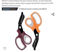 MSRP $10 Pair Medical Scissors