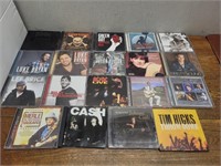 19 CD's #Ac/.Dc Steve Earle Luke Bryan Toby Keith+