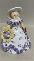 OBK Southern Belle w/ Yellow Bouquet, 4" tall