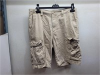 OLD NAVY Tan Shorts Sz 33 W=34