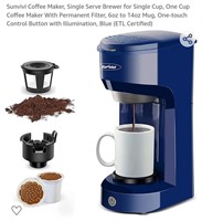 MSRP $37 KCup Single Cup Coffee Maker