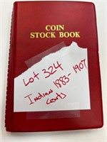 1883-1907 Indian cents book