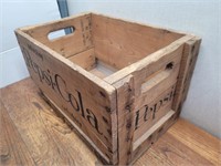 Antique PEPSI Wood Crate@11.5inWx18inLx10inH