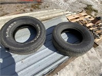 4 Uniroyal tires LT 245/75/R16(tin sells separate)