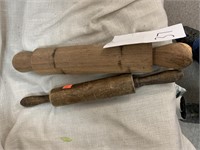 (2) 14 “ WOOD ROLLING PINS