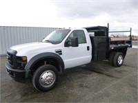 2008 Ford F450 S/A Dump Truck