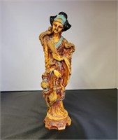 Japanese Hand Carved Resin Figurine - Italy