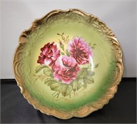 10.5" Hand Painted Germany Porcelain Bowl