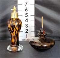 Tiger Glass Perfume Bottles