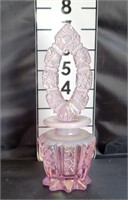 Pink Fenton Perfume Bottle