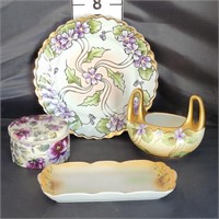 Misc Purple/Yellow Floral Items