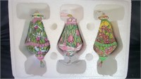 Era of Louis Tiffany Heirloom Porcelain Ornaments