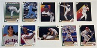 10 MLB Sports Cards - Costo, Sanders and Others